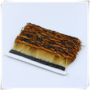1Yards Gold Pheasant Feather Fringe Trim Crafts Sewing/Costume/Millinery 5-8cm