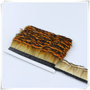 1Yards Gold Pheasant Feather Fringe Trim Crafts Sewing/Costume/Millinery 5-8cm