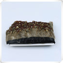 1 Yard Natural Ribbon Trim Hackle Pheasant Feather Applique Fringe Lace Crafts Natural