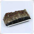 1 Yard Natural Ribbon Trim Hackle Pheasant Feather Applique Fringe Lace Crafts Natural