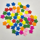 100 2-Hole Colorful Wooden Buttons Random Mix Sewing Crafts Christmas Decor