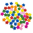 100 2-Hole Colorful Wooden Buttons Random Mix Sewing Crafts Christmas Decor