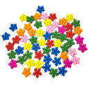 100 2-Hole Colorful Wooden Buttons Random Mix Sewing Crafts Christmas Decor