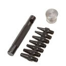 Multi-Function Mini Leather Punch Set Oval Punch Handle Tool Size 2.0-5.0mm