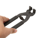 2 Tooth DIY Leather Craft Tool Hole Punching Rhombus Point Plier Stitching tool