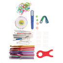 73pcs Metal Hook knitting Craft Case crochet set in Case Yarn Hook Sewing