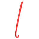Plastic Long Handle Shoehorn Shoes Lifter , Red