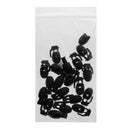 Personalized Grenade Shape Shoelace Buckle Climbing Hiking Travel Accessories Black Pack Of 20PCS