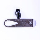 Personalized Grenade Shape Shoelace Buckle Climbing Hiking Travel Accessories Black Pack Of 20PCS