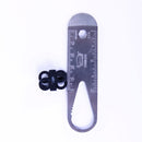 Pack of 20 Big Hole Shoe Lace Shoelace Buckle Stopper Rope Clamp Lock Brown