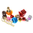 17pcs/pack Christmas Crafts Mixed Hybrid Package Ornaments for decorations of Christmas