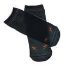 Pair of Cute Black 3D Cat Print Socks 3D Animal Ankle Socks