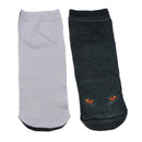 Pair of Cute Black 3D Cat Print Socks 3D Animal Ankle Socks