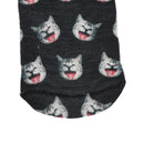 Pair of Cute 3D Cat Print Socks 3D Ankle Socks for Women