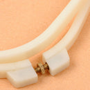Embroidery Hoops - Embroidery Cross Stitch Craft ABS Ivory 8"
