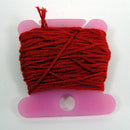 Plastic Thread Bobbins Holder for Cross Stitch Embroidery Winding Board Pack of 100