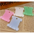 Plastic Thread Bobbins Holder for Cross Stitch Embroidery Winding Board Pack of 100