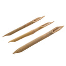 3pcs Set Bamboo Sculpture Making Kit Tools Clay Pottery Tools for Artworks