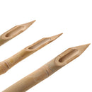3pcs Set Bamboo Sculpture Making Kit Tools Clay Pottery Tools for Artworks