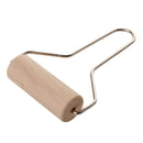 Metal Handle Small Size Wooden Clay Roller Polymer Clay Tool for Potter studio