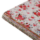50x Cotton Fabric Cloth Bundle Square Patchwork Lint DIY Sewing Artcraft