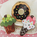 Sweet Non-Woven Desert Girl's Cloth Dress Brooch Lapel Pin Kid Corsage