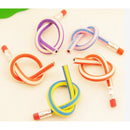 5Pcs 30CM Flexible Bendy Soft Pencil Stationery for Kids School Writing