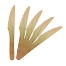 Pack of 100 Birch Wooden Disposable Cutlery for Party Wedding