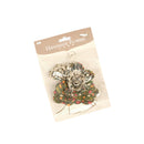 Pack of 6PCS Paper Flowers for Card Making Scrapbooking Craft Project Art Embellishment Coffee