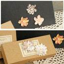 Mulyi-color Paper Flowers 6pcs Cards Crafts Embellishment