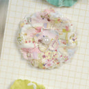 Colorful Paper Flowers 6pcs Cards Crafts Embellishment