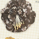 Paper Flowers 6pcs Cards Art Crafts Embellishment Mixed Color