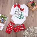 Cute Cosy Newborn Baby Girls Long Sleeve Romper Bodysuit Playsuit Clothing Outfit 90 Multi-Color