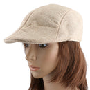 Womens Fashionable Comfortable Lightweight Beret Hat Sun Hat Summer Clothing Accessory Khaki