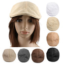 Womens Fashionable Comfortable Lightweight Beret Hat Sun Hat Summer Clothing Accessory Khaki