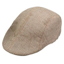Womens Fashionable Comfortable Lightweight Beret Hat Sun Hat Summer Clothing Accessory Khaki