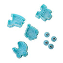 DIY Toys Cookie Cake Cutter Fondant Plunger Decorating Mold 3-5cm