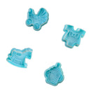 DIY Toys Cookie Cake Cutter Fondant Plunger Decorating Mold 3-5cm