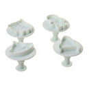 Novel Style DIY Toys Cookie Cake Cutter Fondant Plunger Decorating Mold 5.5cm