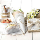 100Pcs Paper Doilies White Round Hollow Lace Paper Doily Cakes Paper Pads