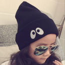 Kids Children Winter Spring Soft Comfortable Warm Knitted Beanie Hat Skullcap Black
