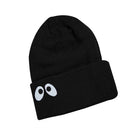 Kids Children Winter Spring Soft Comfortable Warm Knitted Beanie Hat Skullcap Black