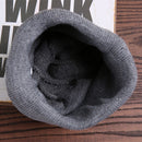 Kids Children Winter Spring Soft Comfortable Warm Knitted Beanie Hat Skullcap Grey