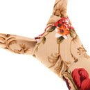Men Women Vibrant Shine Cotton Soft Smooth Trendy Gorgeous Flower Printed Necktie