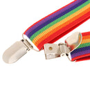 Men Women Elastic Belt Adjustable Y-Back Suspenders For Dress Trousers Jeans Shorts Pants 43.3"