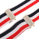 Men Women Elastic Belt Adjustable Y-Back Suspenders For Dress Trousers Jeans Shorts Pants 43.3"