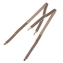 Men Women Elastic Belt Adjustable Y-Back Suspenders For Dress Trousers Jeans Shorts Pants 43.3"