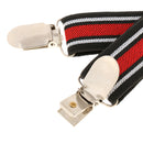 Men Women Elastic Belt Adjustable Y-Back Suspenders For Dress Trousers Jeans Shorts Pants 43.3"