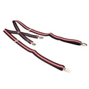 Men Women Elastic Belt Adjustable Y-Back Suspenders For Dress Trousers Jeans Shorts Pants 43.3"