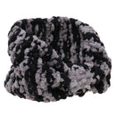 Women's Yoga Sportswear Knitted Ear Warmer Bow Crochet Winter Headwear Headwrap Hair Band Accessory Headband Greyish White